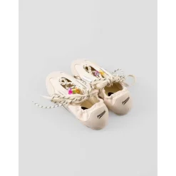 Puraai Snøresko*8.02 Lizard Sneaker Beige