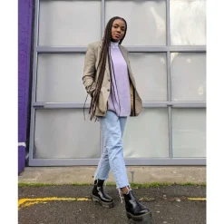 Dr. Martens Chelsea Boots*2976 Platform Chelsea Støvler Sort