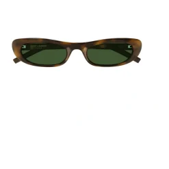 Saint Laurent Solbriller*557 Solbriller i Havana Shade Brun