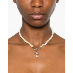 Vivienne Westwood Smykker*Aleksa Halskæde Grå