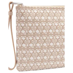 Coccinelle Clutch*Alias Coated Monogram Beige