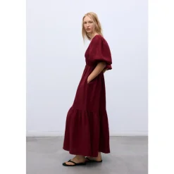 The New Society Kjoler*Aloe Dress Rød