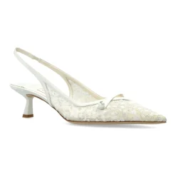Jimmy Choo Pumps|Stiletter*Amita 45 Hælesko Hvid