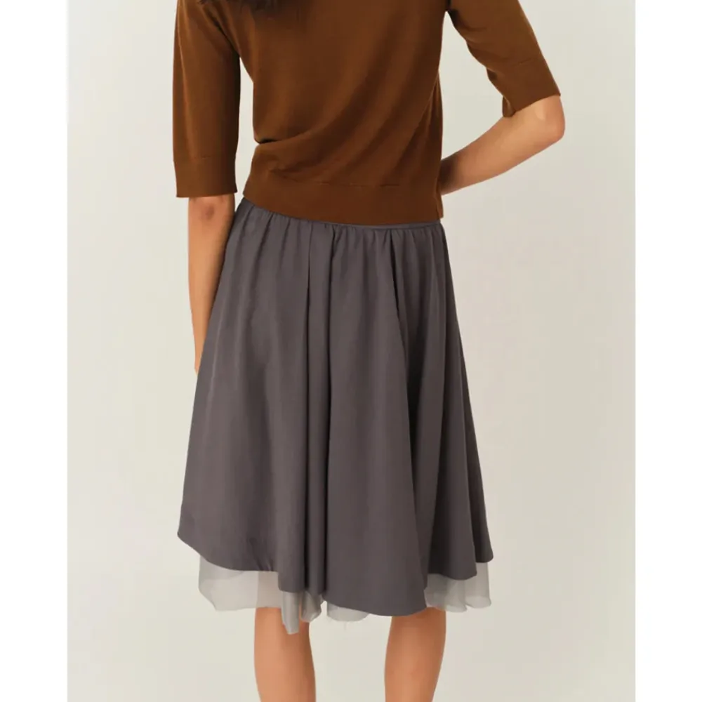 The Garment Nederdele*Andrea Midi Skirt Sort