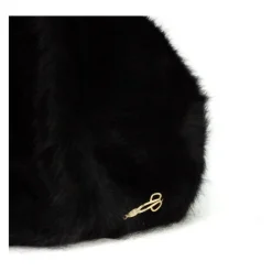 Catarzi 1910 Huer & Kasketter*Angora og Uld Beret Sort