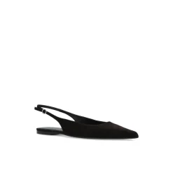 aeyde Ballerina Sko*Annora Leather Slingback Brun