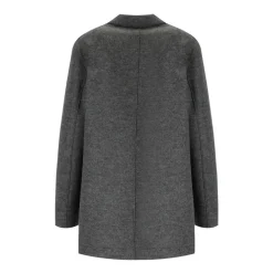 Harris Wharf London Frakker*Antracit Dobbeltbrystet Caban Frakke Grå