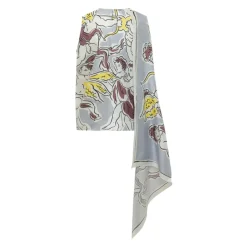 Tory Burch Bluser & Skjorter*Asymmetrisk Draperet Top Multifarvet