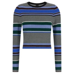 PINKO Striktrøjer & Sweatere*Atmosfera Ribstrikket Sweater Multifarvet