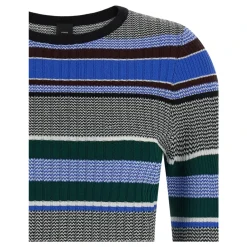 PINKO Striktrøjer & Sweatere*Atmosfera Ribstrikket Sweater Multifarvet