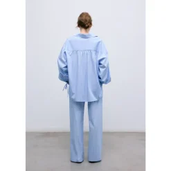 The New Society Bluser & Skjorter*Aura Shirt Blå