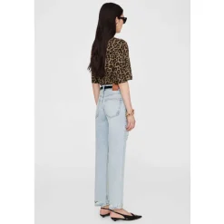 Anine Bing T-Shirts*Avi Tee Multifarvet