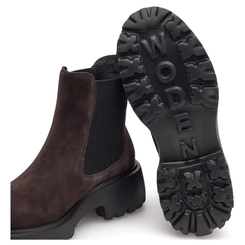 Woden Støvler|Chelsea Boots*Aya S Chelsea Boot Brun