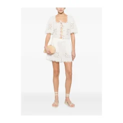 Sea NY Bluser & Skjorter*Babette Top Hvid