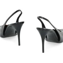 Saint Laurent Pumps|Stiletter*Babylone Breteuil Slingback Pumps Sort