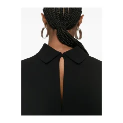 Mark Kenly Domino Tan Bluser & Skjorter*Bailee Crepe Blouse Sort