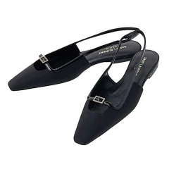 Saint Laurent Ballerina Sko*Ballerina Flats Sort
