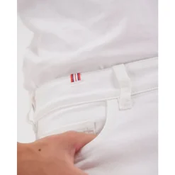 Ines de la Fressange Paris Jeans*Bambus slim fit e bomuldsjeans x Notify Hvid