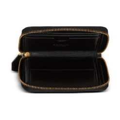 Balmain Punge & Kortholder*B-Buzz Læderpung med Lynlås Sort