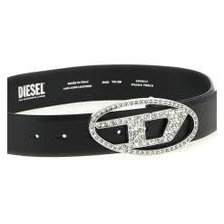 Diesel Bælter*B-1dr Strass Sort