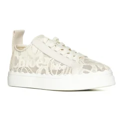 Chloé Sneakers*Blonder Sneakers med Lærdetaljer Beige