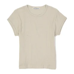 Acne Studios T-Shirts*T-shirt til kvinder AW24 Beige