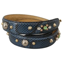 Dolce & Gabbana Tilbehør Til Tasker*Belts Blå