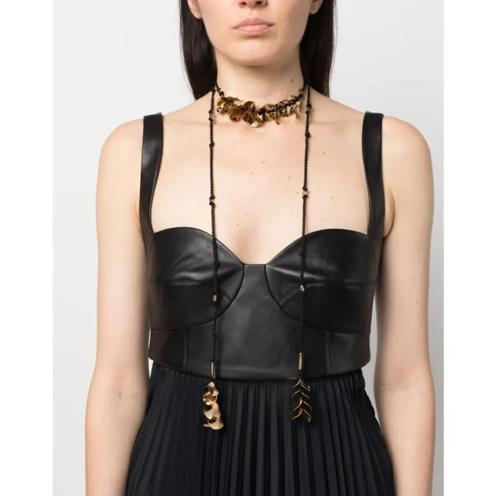 Isabel Marant Smykker*Åben Halskæde og Guld Sort