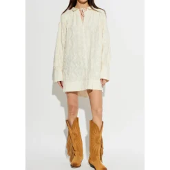 Munthe Kjoler*Betulli Dress Beige