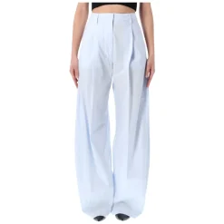 TheLatest Bukser*Billie Poplin Bukser Blå