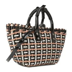 Balenciaga Indkøbstasker*Bistro Basket Braided Tote Bag Multifarvet