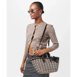 Balenciaga Indkøbstasker*Bistro Basket Braided Tote Bag Multifarvet