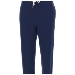 Polo Ralph Lauren Bukser*Bomuld Jogger med Rød Logo Blå