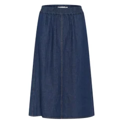 InWear Nederdele*Denim Nederdel Klassisk Stil Blå