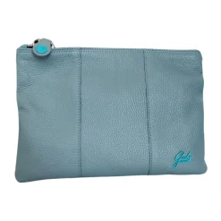 Gabs Clutch*læder crossbody taske Mineral Blå