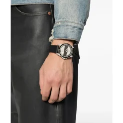 Vivienne Westwood Ure*Blackwall Quartz Ur Læderrem Sort