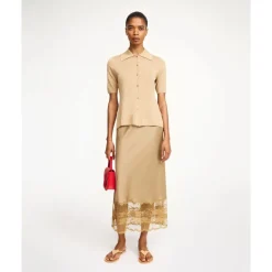 By Malene Birger Nederdele*Blake Midi Skirt Beige