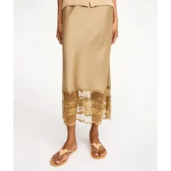 By Malene Birger Nederdele*Blake Midi Skirt Beige
