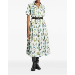 Fay Nederdele*Blomstret Midi-nederdel Multifarvet