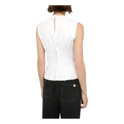 Semicouture Bluser & Skjorter*Bluse Hvid