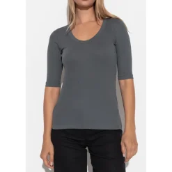 Fabiana Filippi T-Shirts*Bomuld t-shirt Grå