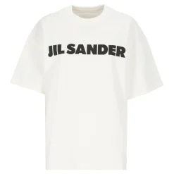 Jil Sander T-Shirts*Bomulds T-shirt Hvid