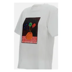 PLAN C T-Shirts*Bomulds T-shirt med print Hvid