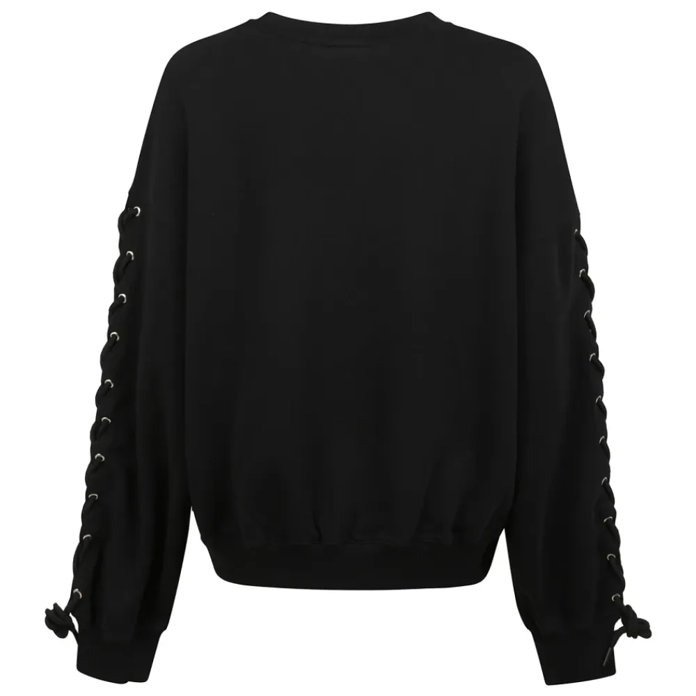 ROTATE Birger Christensen Sweatshirts*Bomuldssweater Sort