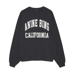 Anine Bing Sweatshirts*Bomuldssweatshirt Sort