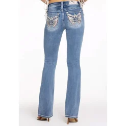 Miss Me Jeans*Boot-cut Jeans Blå