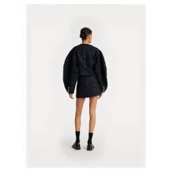 ROTATE Birger Christensen Nederdele*Boucle Mini Nederdel Blå