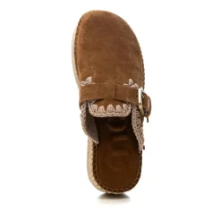 Mou Loafers*Brandy Jute Clog Sandaler Brun