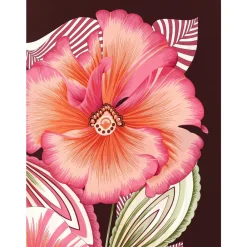 Ferragamo Tørklæder*Brezza Print Silke Twill Tørklæde Multifarvet