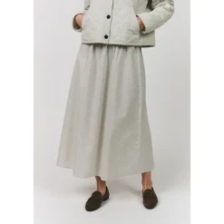 Lollys Laundry Nederdele*BristolLL Midi Skirt Beige